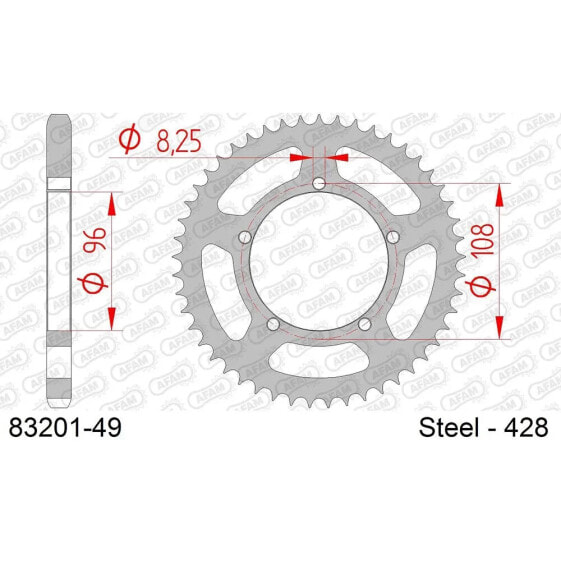 AFAM 83201 Rear Sprocket