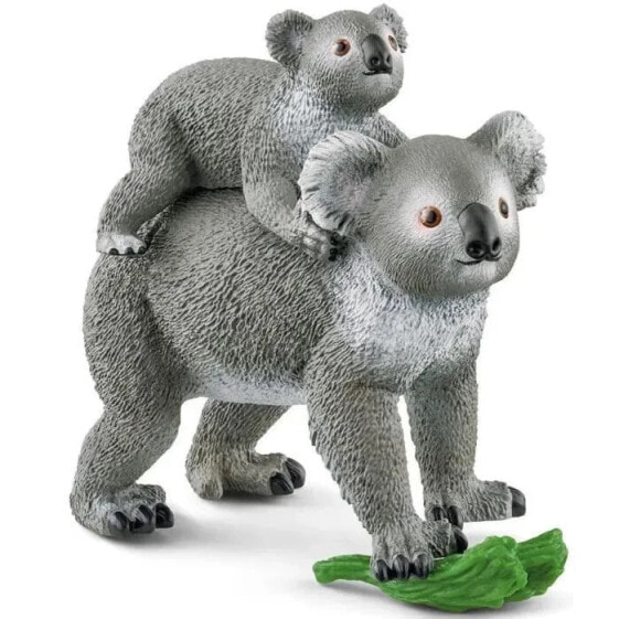 Игровая фигурка Schleich Maman and Baby Koala 42566 Wild Life Range (Дикие животные)