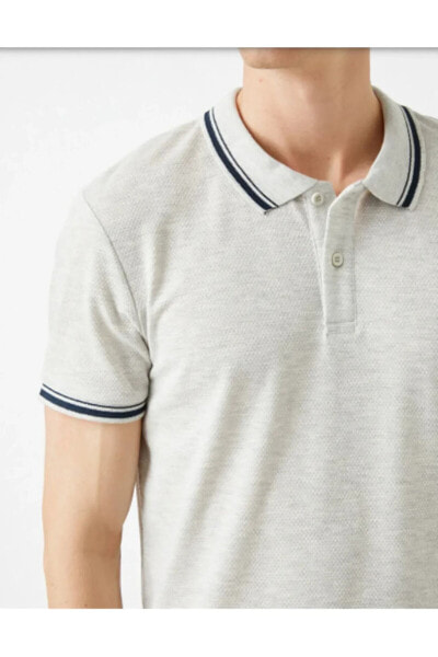 Erkek Polo Yaka Tisört Slim Fit