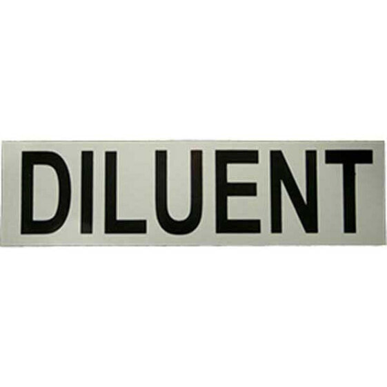 DE PROFUNDIS Diluent Sticker