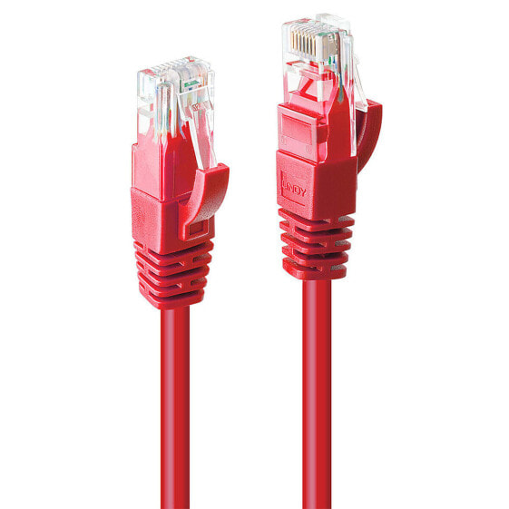 Жесткий сетевой кабель UTP кат. 6 LINDY 48033 2 m Красный 1 штук