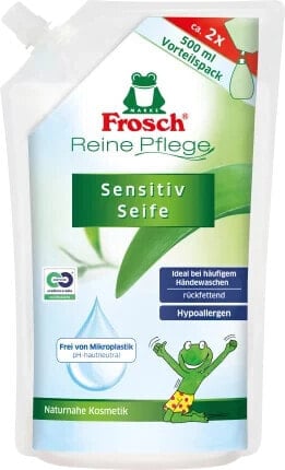 Flüssigseife sensitiv Nachfüllpack, 500 ml