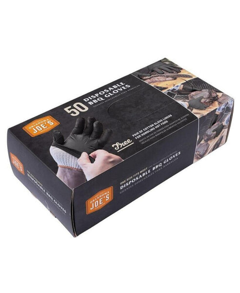 258764 Disposable Barbeque Gloves, 50 Count