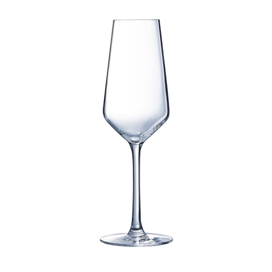 Set of cups Arcoroc Vina Juliette Champagne Transparent Glass (230 ml) (6 Units)