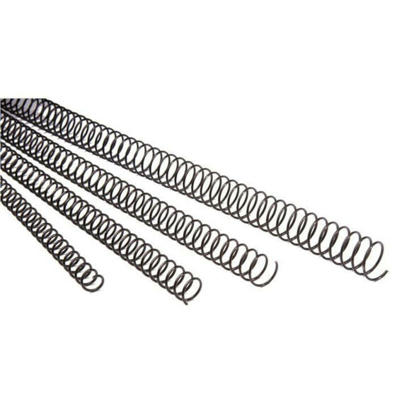 Спирали для привязки GBC 100 штук Ø 14 мм чёрные
