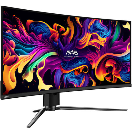 MSI MAG 341CQPDE QD-OLED, 34 Zoll Curved Gaming Monitor, 175 Hz, QD OLED, Adaptive Sync