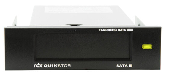 Overland-Tandberg RDX Internal drive - black - S-ATA III interface (5.25" bezel) - Storage drive - RDX cartridge - Serial ATA III - RDX - 5.25" Half-height - 15 ms