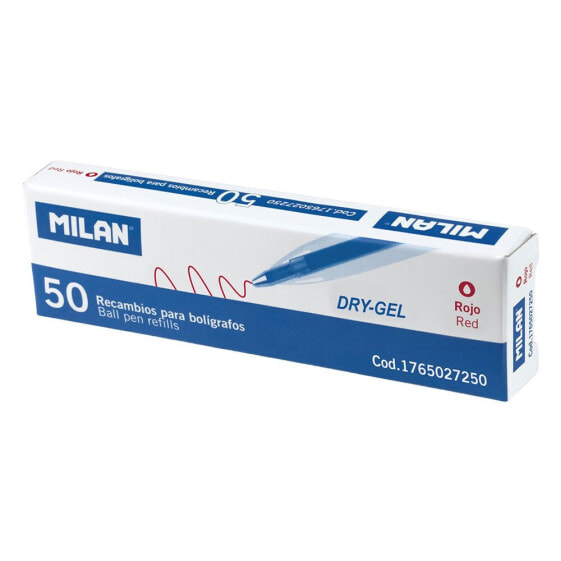 MILAN Box 50 Red Dry Gel Refills