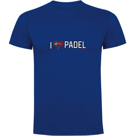 KRUSKIS I Love Padel short sleeve T-shirt