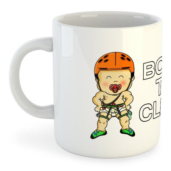 KRUSKIS 325ml Born To Climb Mug