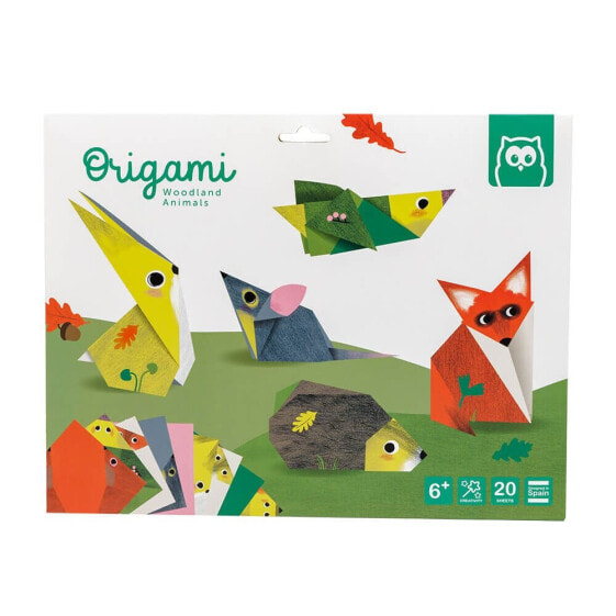 EUREKAKIDS Easy origami for children step by step - woodland animals