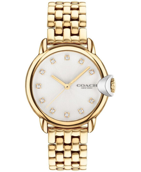Women's Arden Gold-Tone Stainless Steel Bracelet Watch, 32mm