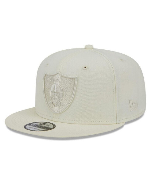 Men's Cream Las Vegas Raiders Color Pack 9FIFTY Snapback Hat