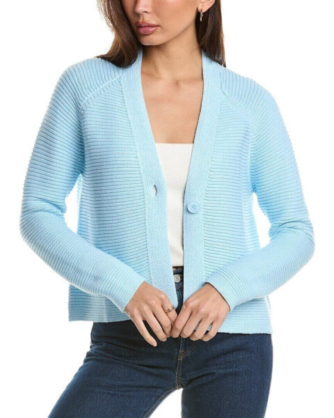 Forte Cashmere Garter Button Cardigan Women's