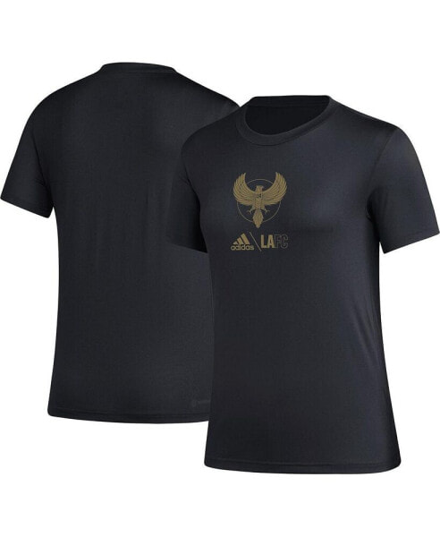 Women's Black LAFC AEROREADY Club Icon T-shirt