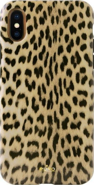 Чехол для смартфона Puro Etui Glam Leopard iPhone XS/X (leo 1) Limited Edition
