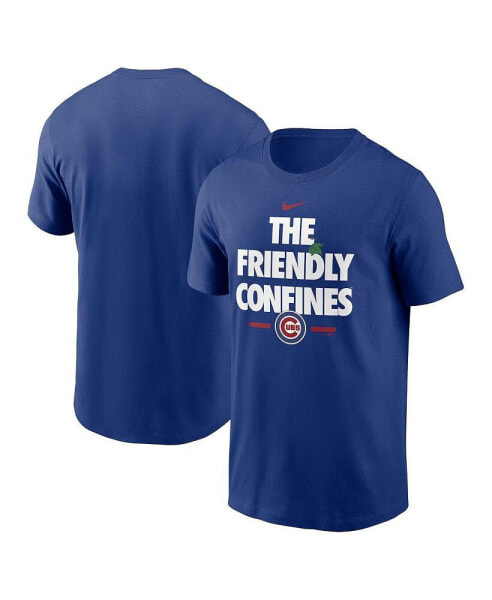 Men's Royal Chicago Cubs The Friendly Confines Local Team T-shirt