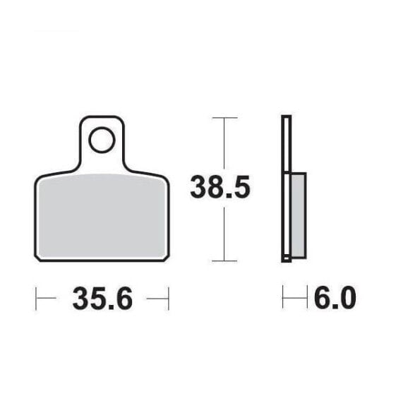 MOTO-MASTER Aprilia 099212 Sintered Brake Pads