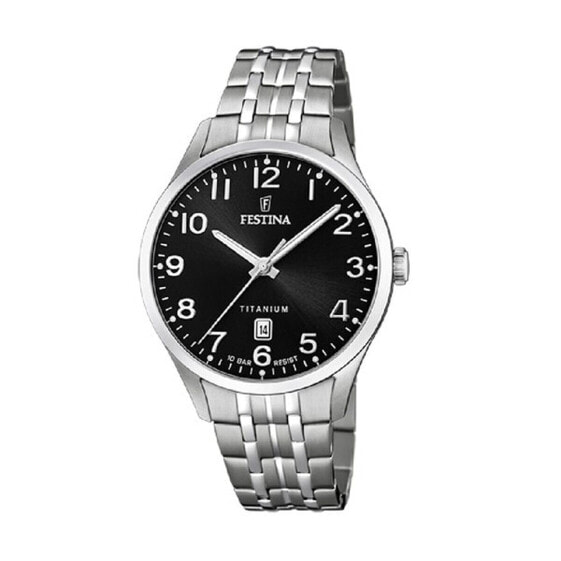 Мужские часы Festina F20466/3 Чёрный Серебристый (Ø 40 mm)
