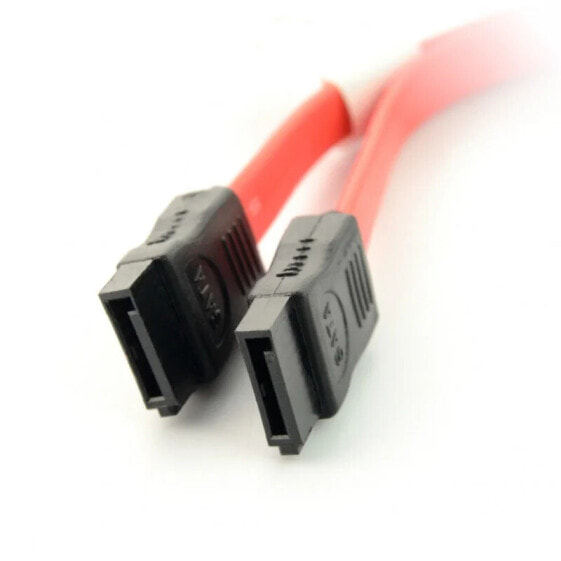 SATA Data III wire (6GB / s) M / M 50cm - red