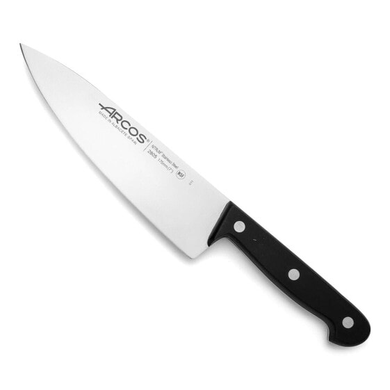 Кухонный нож Arcos Universal 17,5 см Черный Нержавеющая сталь Polyoxymethylene