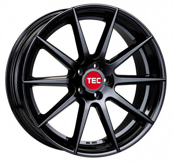 Колесный диск литой TEC Speedwheels GT7 black-glossy 9.5x22 ET20 - LK5/112 ML72.5