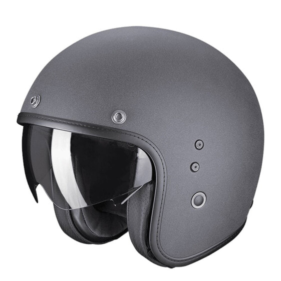 Шлем для мотоциклистов Scorpion Belfast Evo Graphite открытого типа