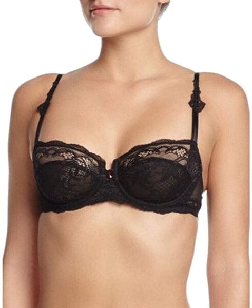 Lise Charmel 269571 Women's Precious Weave Elastic Lace Black Bra Size 34D