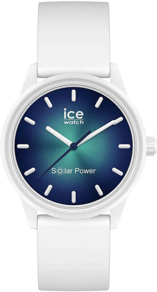 Ice-Watch - Ice-Watch - ICE solar power Abyss - Weiße Damenuhr mit Silikonarmband - 019029 (Small)