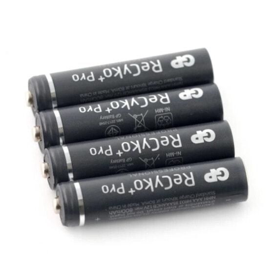 Rechargeable GP ReCyko+ Pro R3 AAA Ni-MH 800mAh - 4pcs