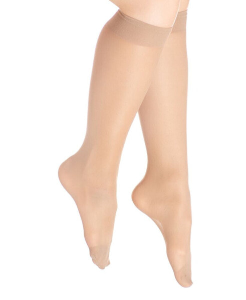 Носки женские LECHERY прозрачные 20 ден на колено