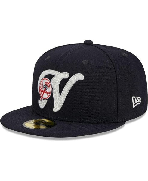 Men's Navy New York Yankees Duo Logo 59FIFTY Fitted Hat