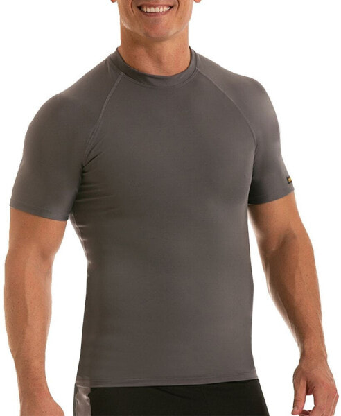 Men's Activewear Raglan Short Sleeve Crewneck T-shirt