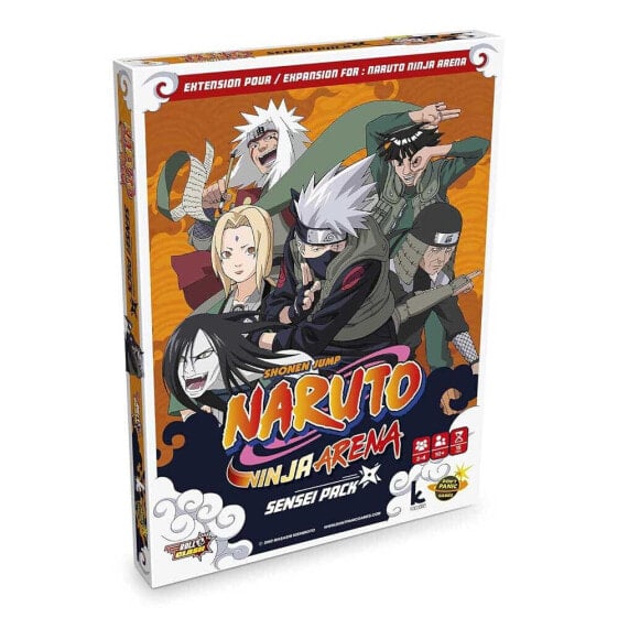 JUEGOS Naruto Ninja Arena Sensei Pack Recommended Age 10 Years English Board Game