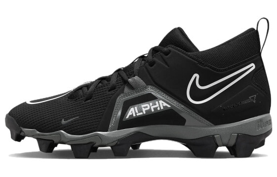 Nike Alpha Menace 3 Shark 减震防滑耐磨 足球鞋 男款 黑 / Кроссовки Nike Alpha Menace 3 Shark Cv0582-010