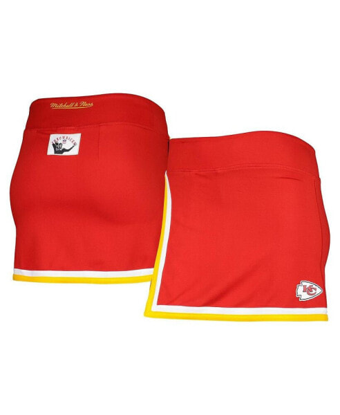 Спортивные шорты женские Mitchell&Ness красные Kansas City Chiefs