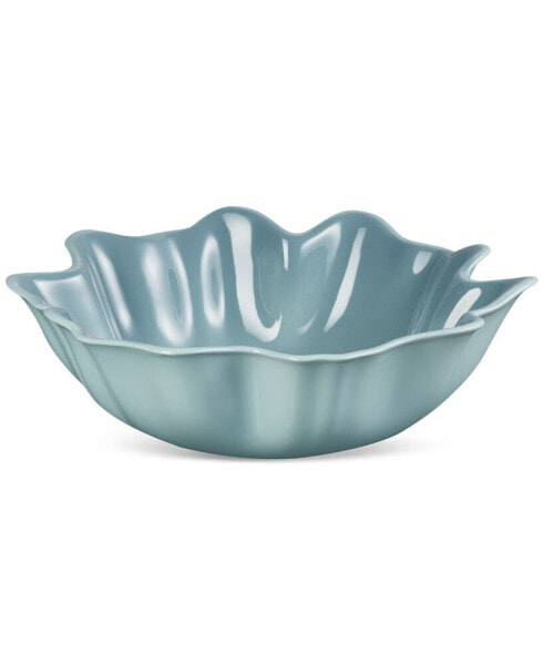 Iris Collection Stoneware Serving Bowl