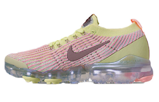 Nike Vapormax Air 3.0 Barely Volt 低帮 跑步鞋 女款 粉黄 大气垫缓震 / Кроссовки Nike Vapormax Air AJ6910-700