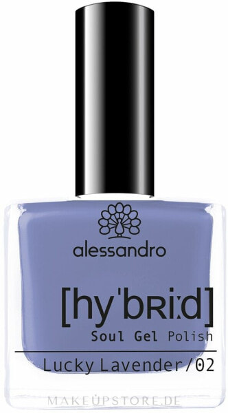 Nagellack - Alessandro International Hybrid Soul Gel Polish Lucky Lavender