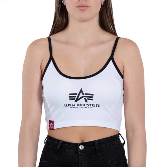 ALPHA INDUSTRIES Basic ML Cropped sleeveless T-shirt