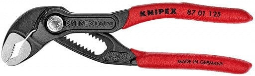 Cobra - Slip-joint pliers - 4.2 cm - 3.6 cm - Chromium-vanadium steel - Plastic - Red