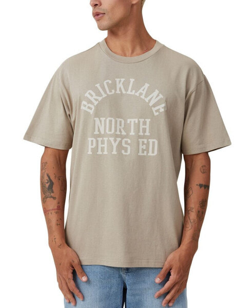 Men's Loose Fit College T-Shirt