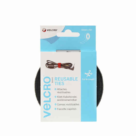 VELCRO VEL-EC60253 - Black - 10 mm - 5 m - 1 pc(s)