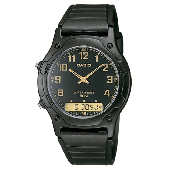 Часы унисекс Casio AW-49H-1BVEF Чёрный (Ø 39 mm)