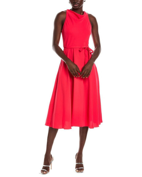 Amanda Uprichard Elondra A-Line Dress Women's Red Xs