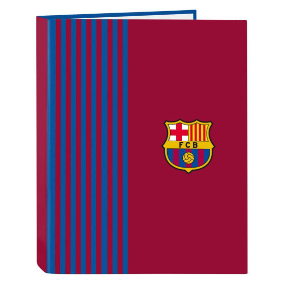 Папка-регистратор F.C. Barcelona M067 Тёмно Бордовый Тёмно Синий A4 26.5 x 33 x 4 cm