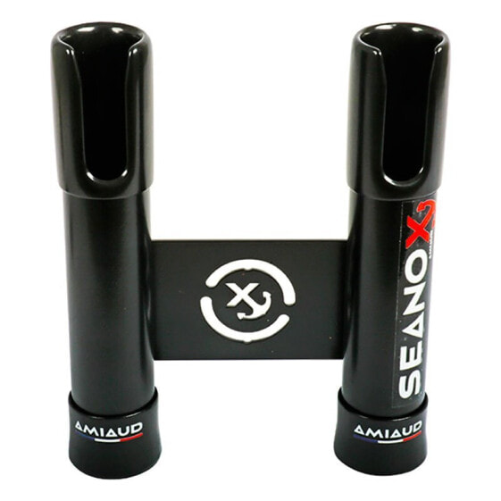 Держатель удилищ SEANOX 2 Rods черный резиновый