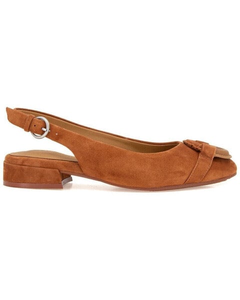 Gentle Souls By Kenneth Cole Athena Suede Flat Women's