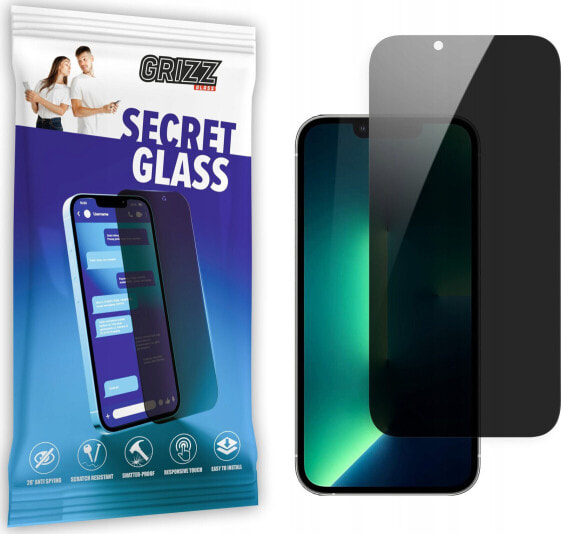 GrizzGlass Szkło prywatyzujące GrizzGlass SecretGlass Apple iPhone 13 Pro Max