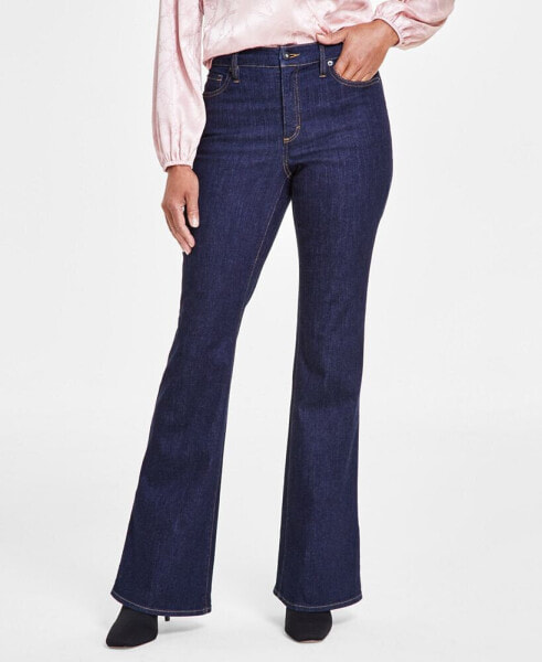 Women's High-Rise Flare Jeans, Created for Macy's